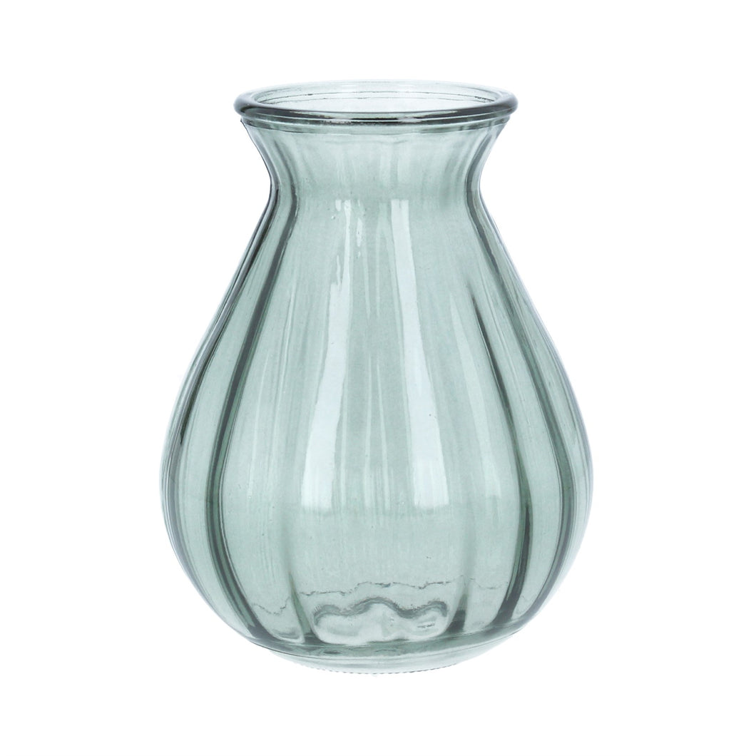 Glass Posy Vase - Green