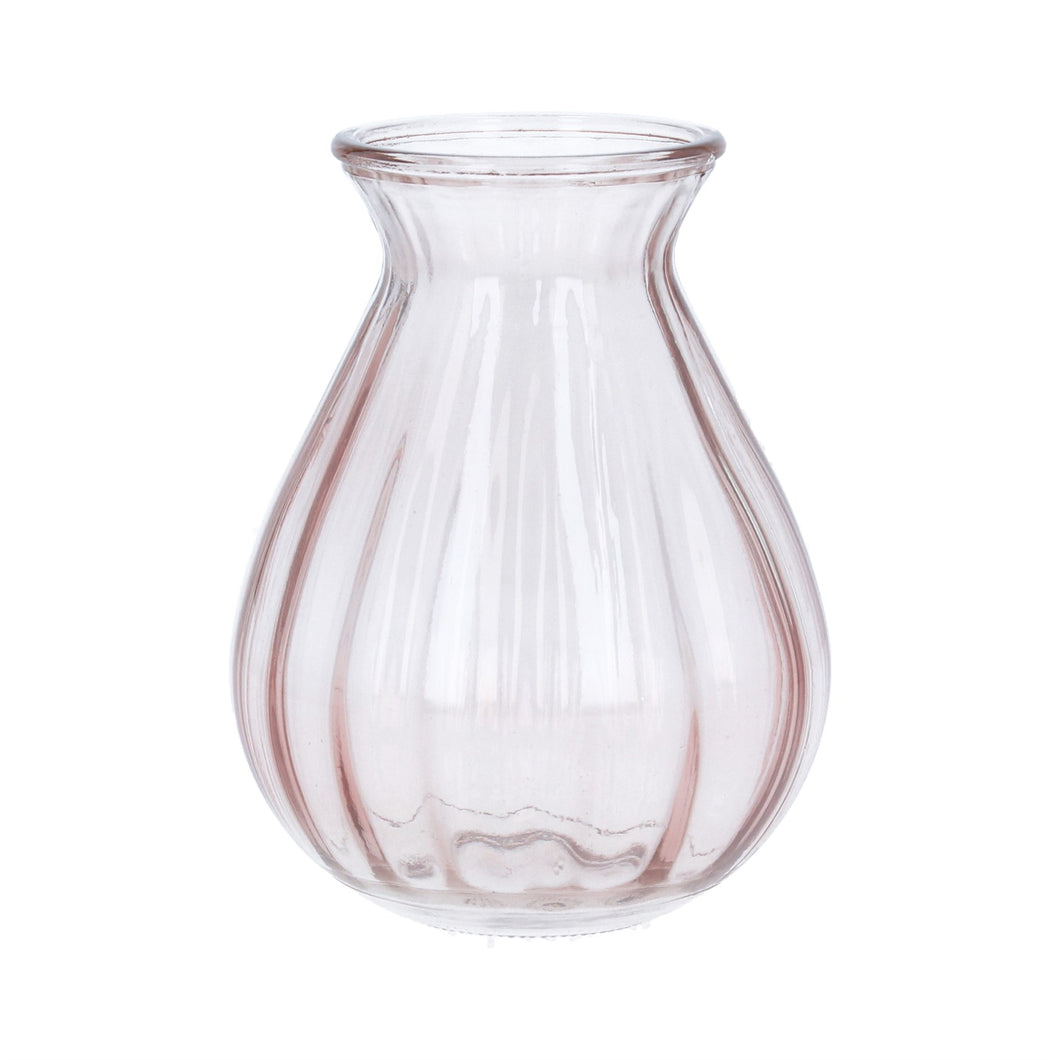 Glass Posy Vase - Pink