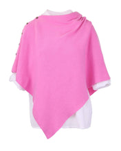 Load image into Gallery viewer, Summer Poncho with Buttons
