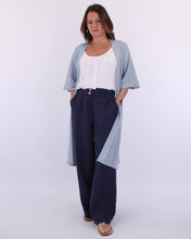 Load image into Gallery viewer, Cotton Blend Long Kimono
