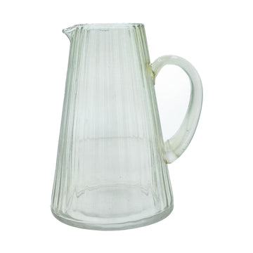 Bubble Glass Jug - Green