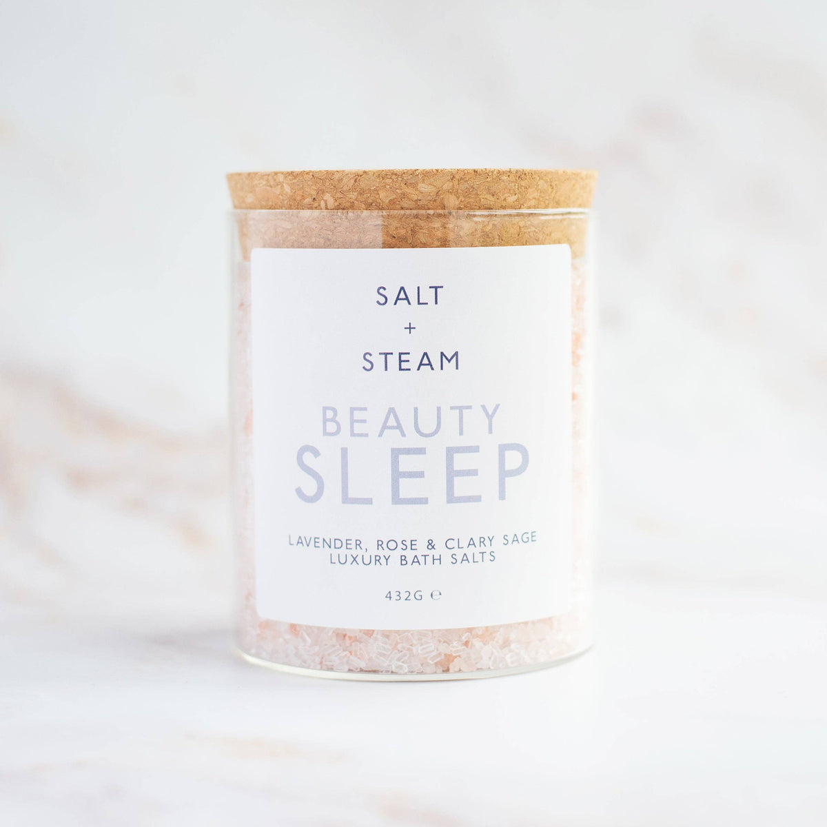 Salt + Steam Beauty Sleep - Lavender & Rose Bath Salts