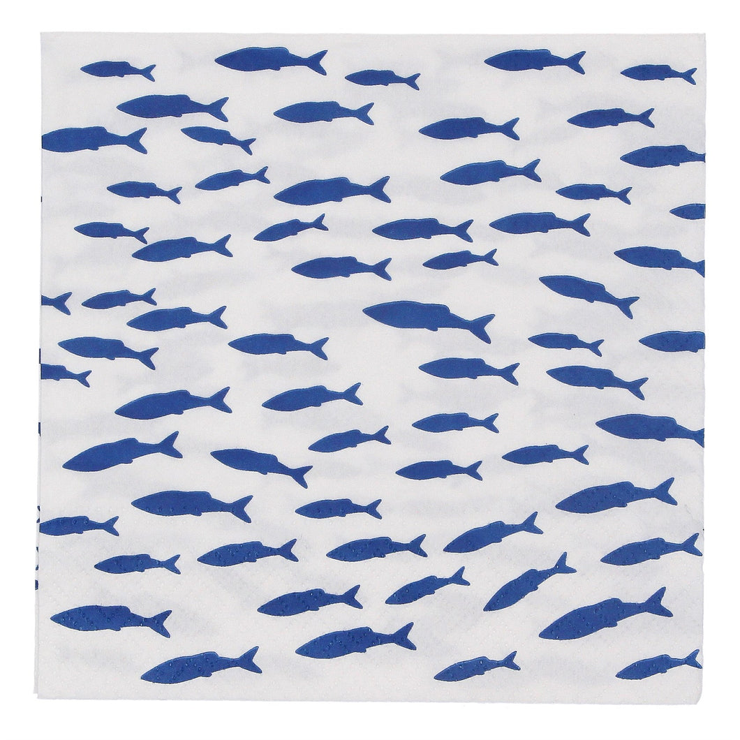 Paper Napkin - Shoal of Fish