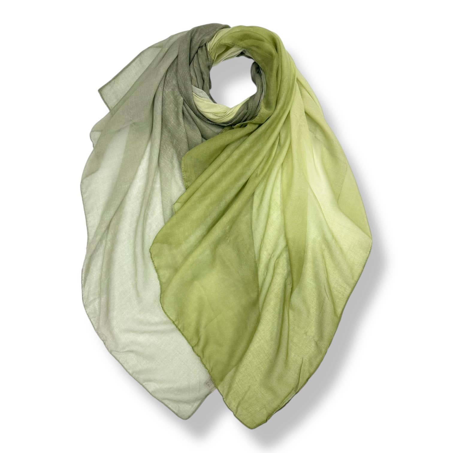 Ombre Lightweight Cotton Viscose Scarf