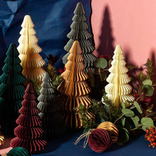 Load image into Gallery viewer, White Honeycomb Tree Paper Standing Decoration - Large
