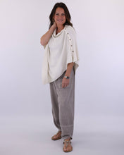 Load image into Gallery viewer, Summer Poncho with Buttons
