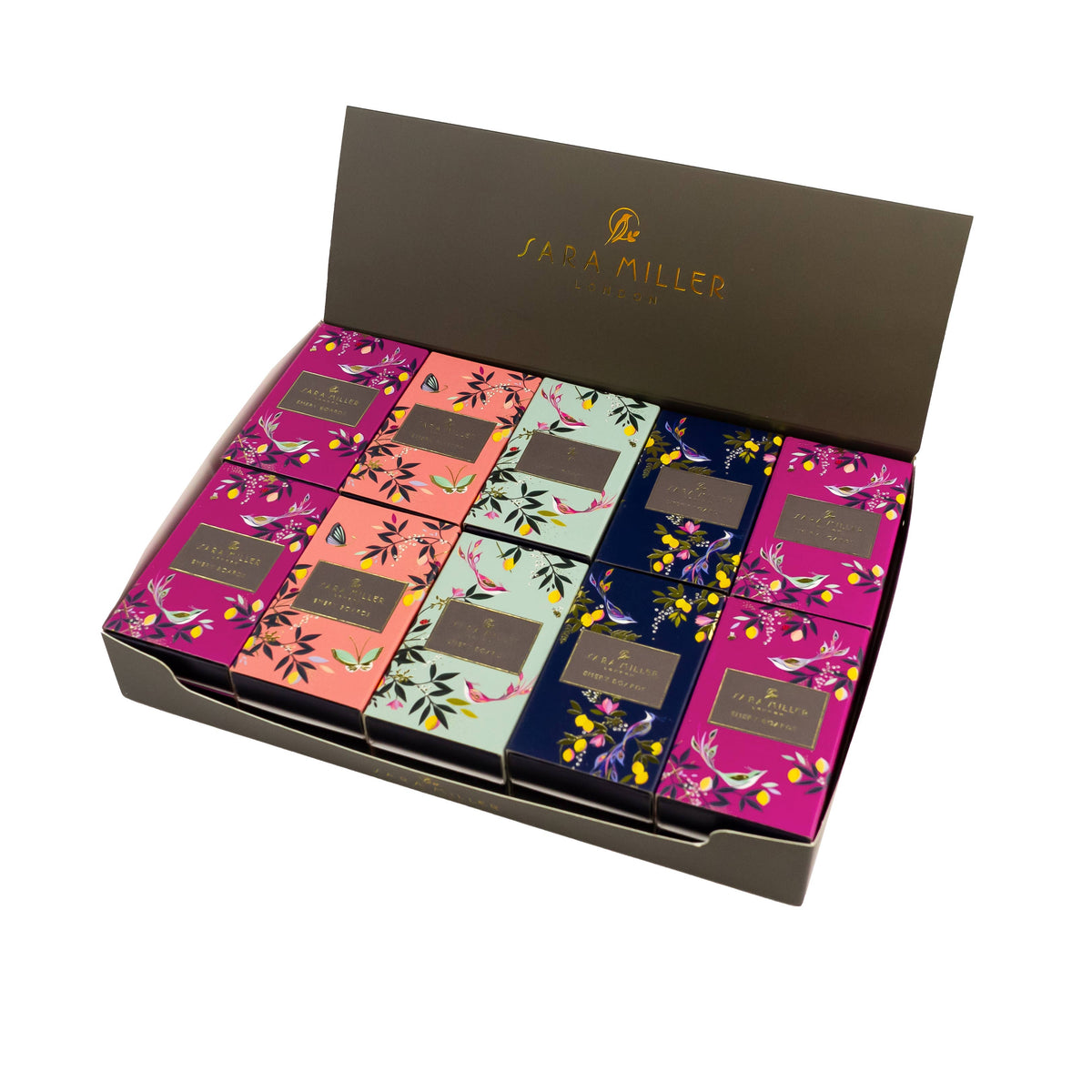 Sara Miller 20 Mini Emery Board Matchboxes