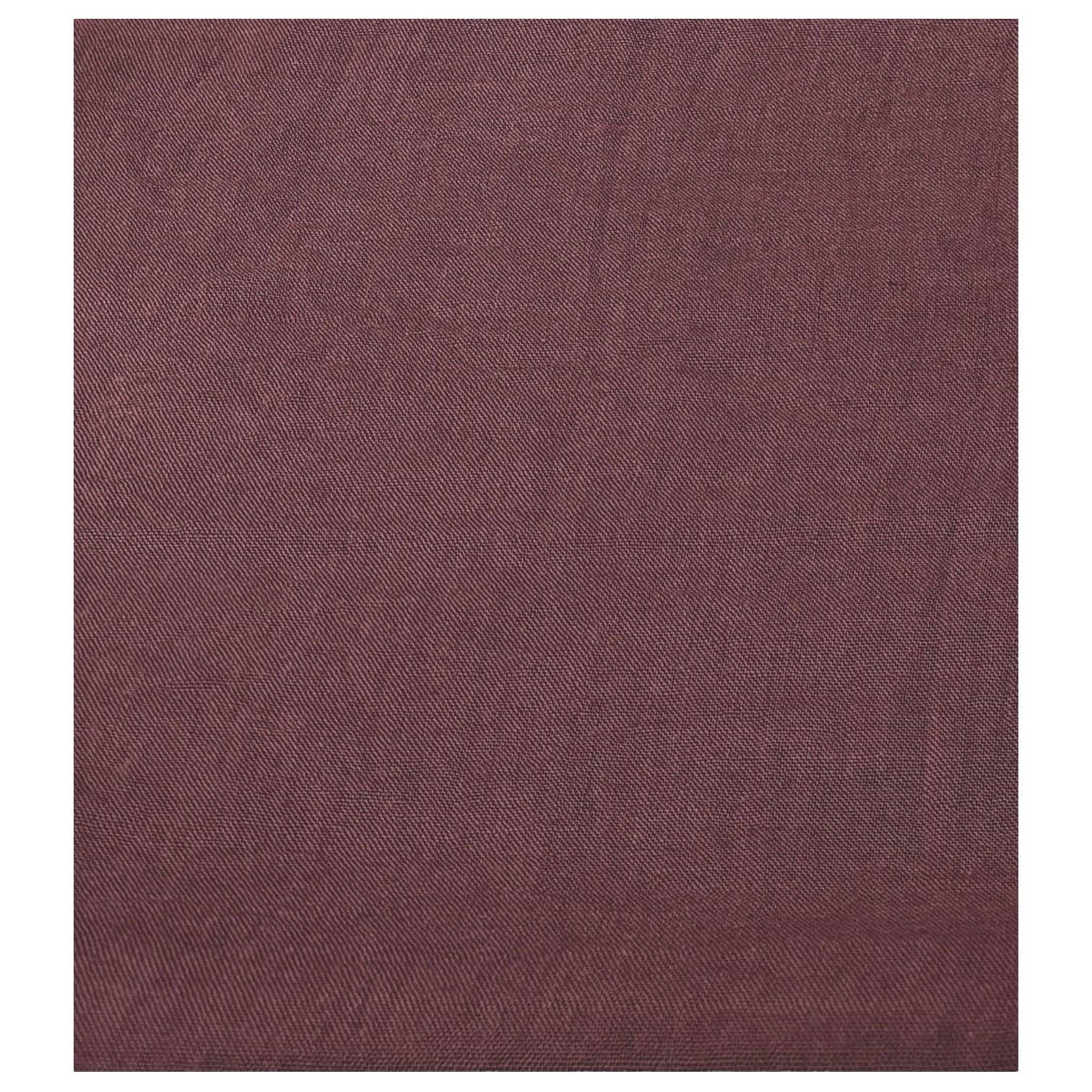 Big Plain Cotton Blend Scarf