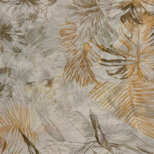 Load image into Gallery viewer, Tropical Leaf &amp; Floral Print Tassel Scarf
