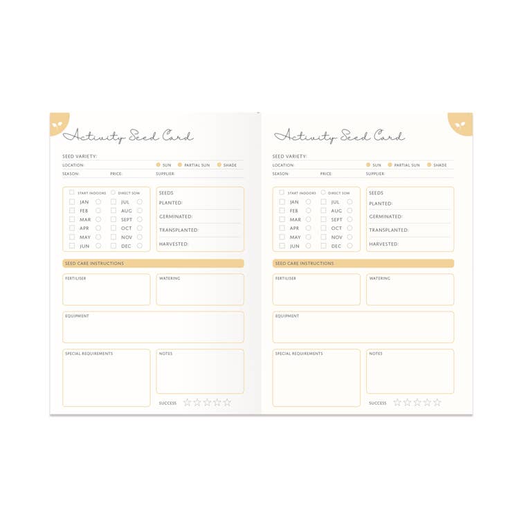 Rituals Bloom & Grow Guided Garden Journal/Planner