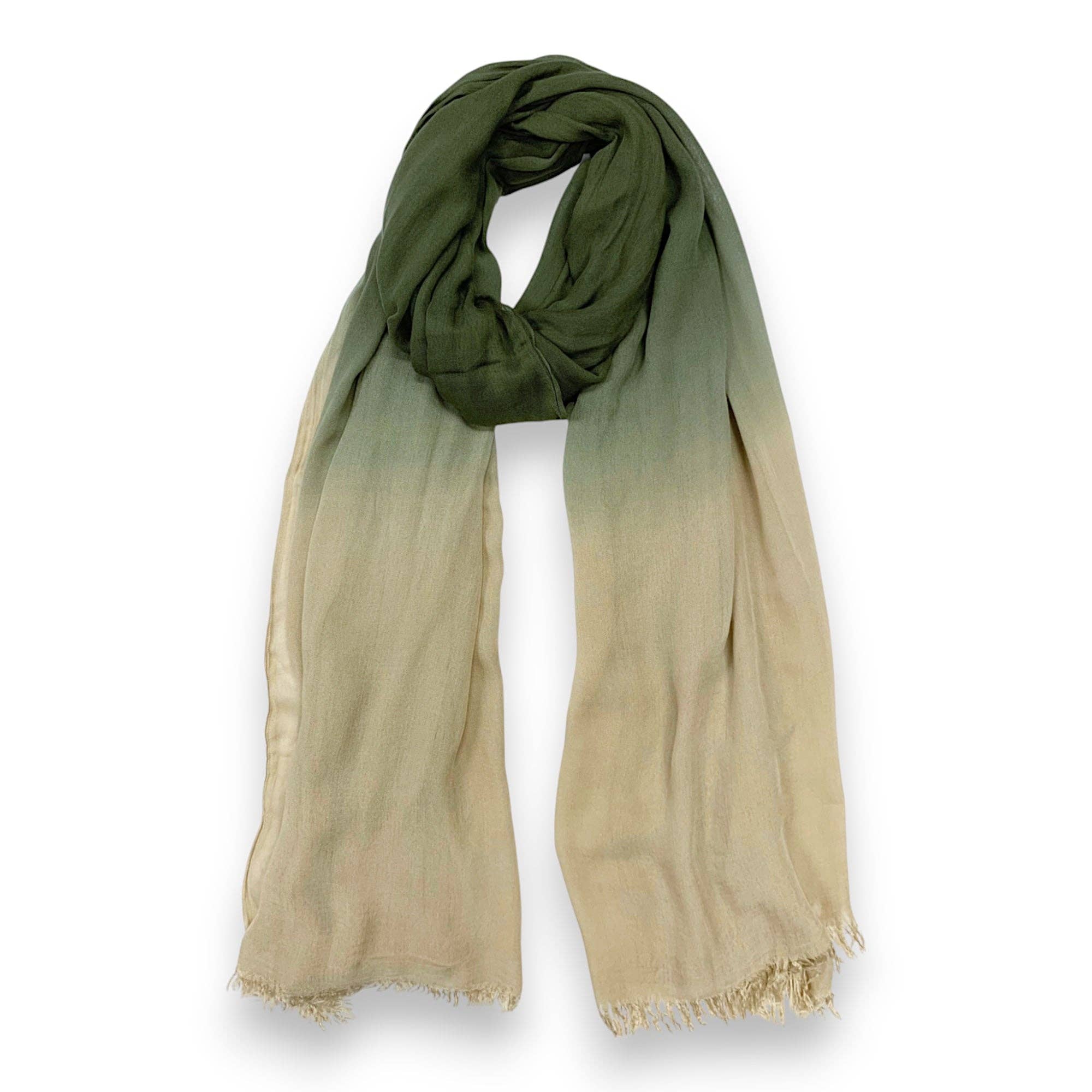 Ombre Modal Dip Scarf