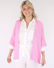 Load image into Gallery viewer, Cotton Blend Short Kimono
