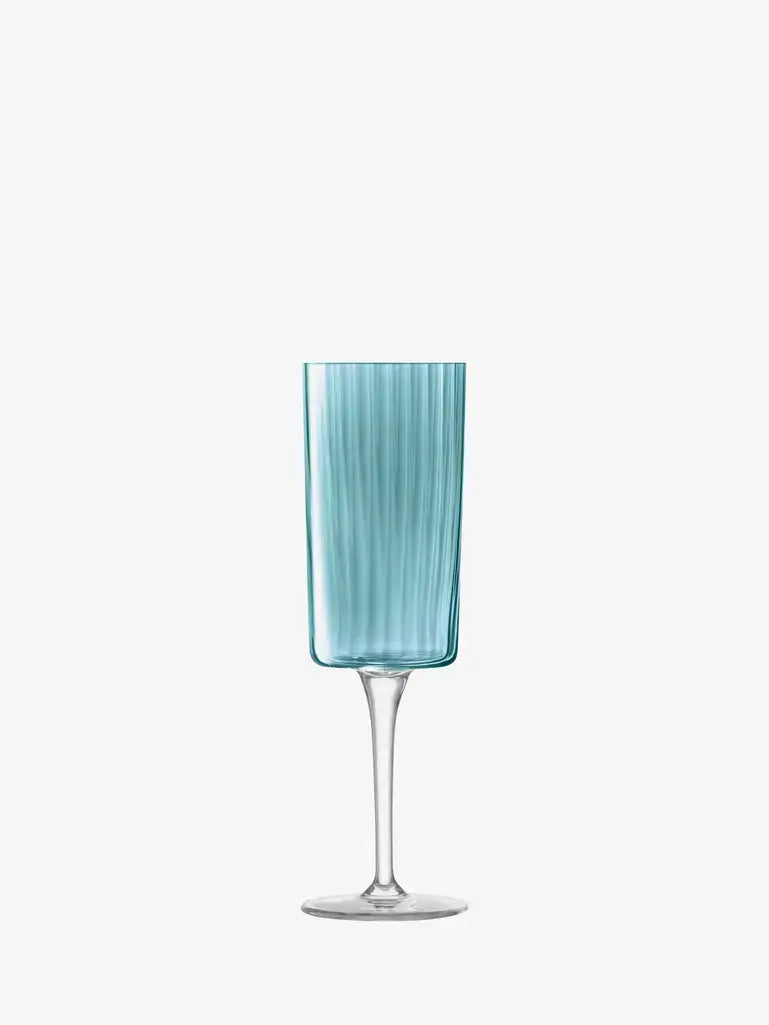 LSA Gems Champagne Flute Sapphire x 4