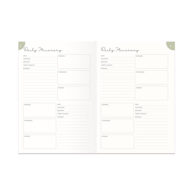 Rituals The World is Waiting Guided Travel Journal/Planner