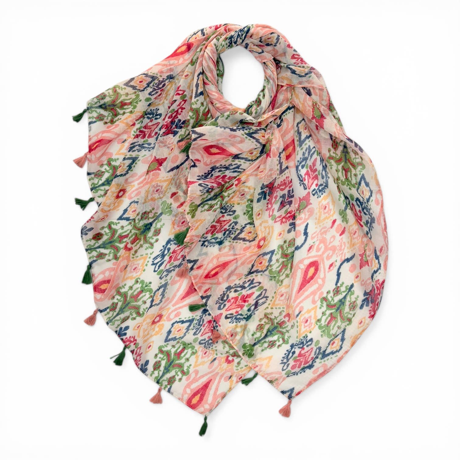 Boho Ikat Scarf