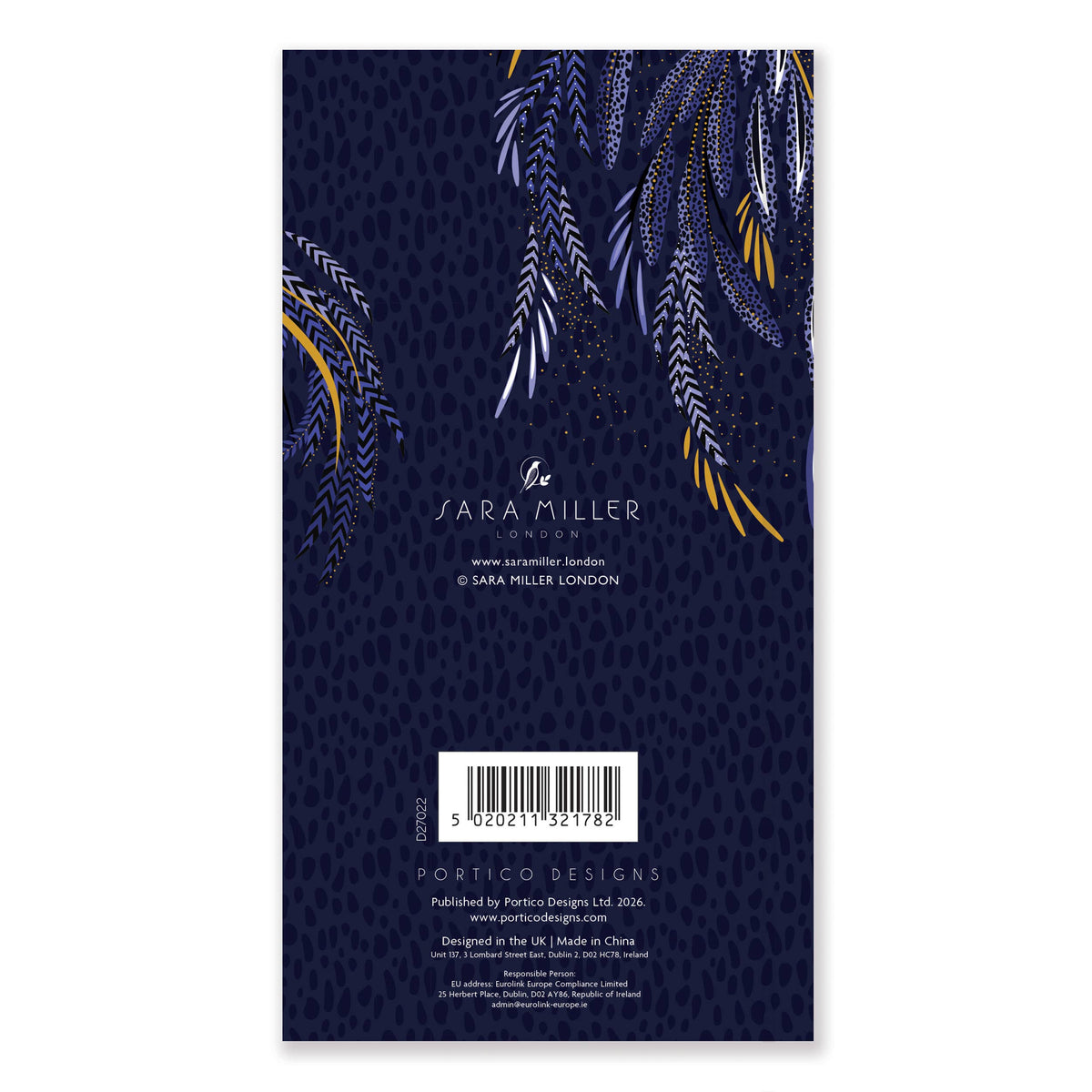 2027 Slim Diary - Sara Miller