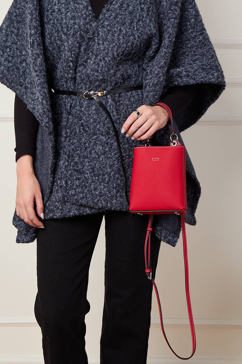 Soft Genuine Leather 2 Compartment Hand Bag