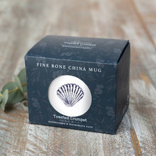 Load image into Gallery viewer, Scallop Shell Fine Bone China Mug in a Gift Box
