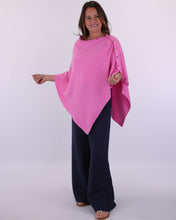 Load image into Gallery viewer, Summer Poncho with Buttons
