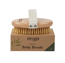 Load image into Gallery viewer, Re:gn Natural Beechwood &amp; Sisal Body Brush – Eco-Friendly Exfoliating Dry Brush

