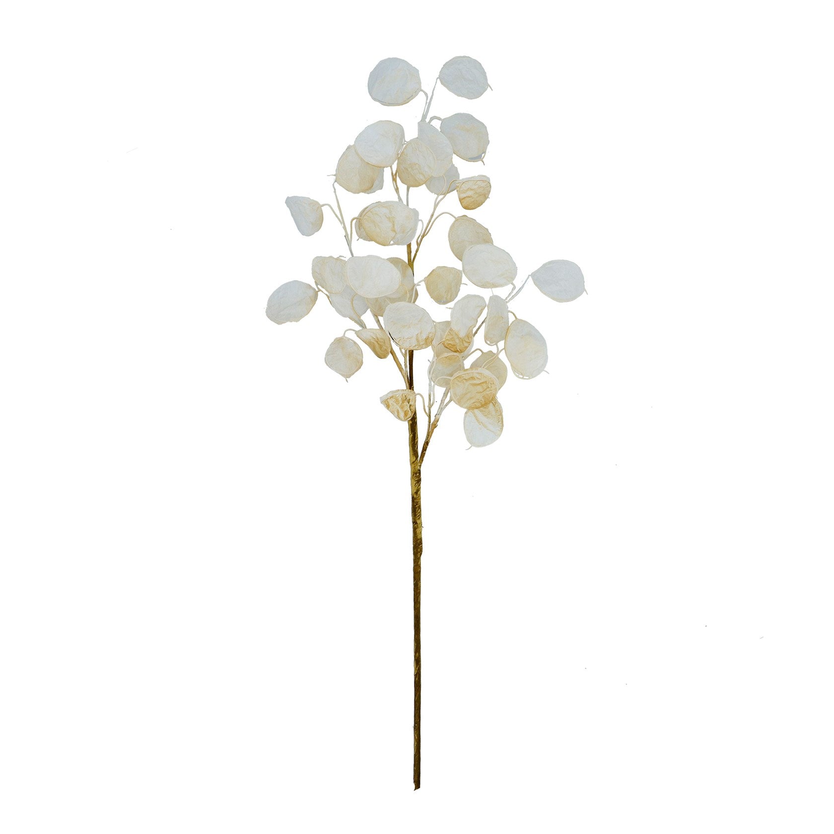Faux Flowers Spray 78cm - Honesty
