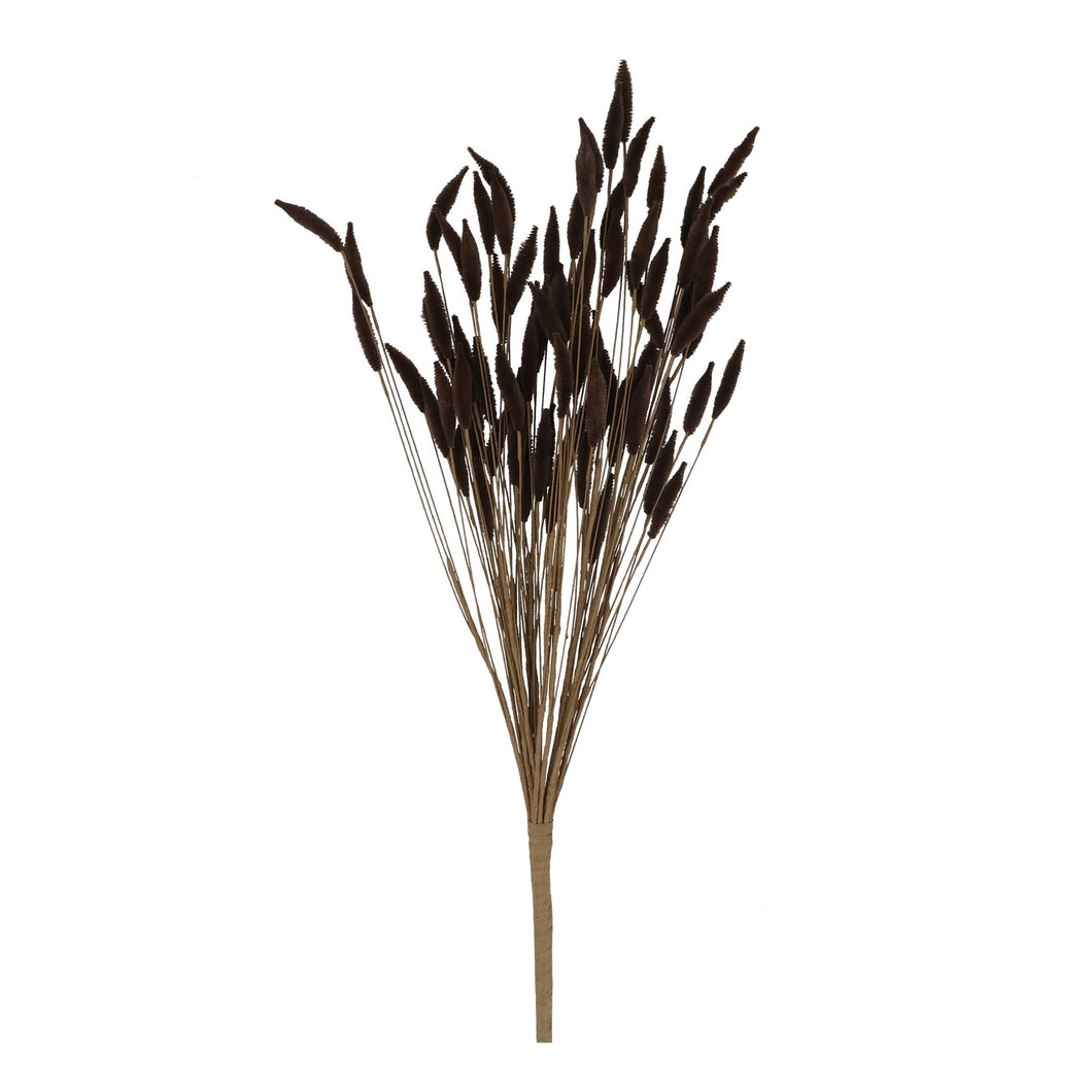 Faux Flowers Brown Bunnytail