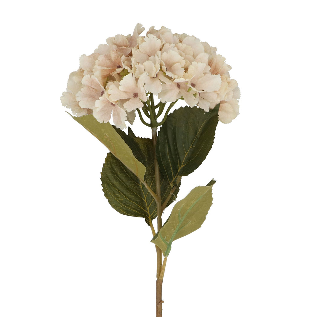 Faux Flowers Antique Cream Hydrangea