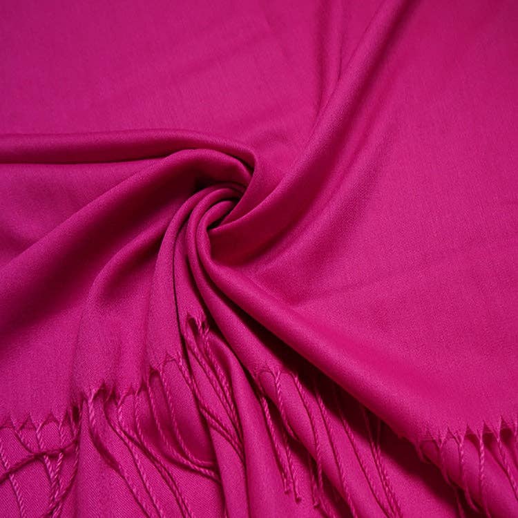 Plain Light Cotton Mix Large Scarf