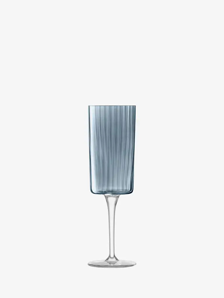 LSA Gems Champagne Flute Sapphire x 4