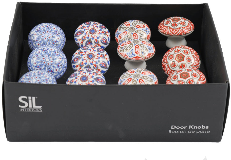 MOROCCAN PATTERNED DOOR KNOBS,
