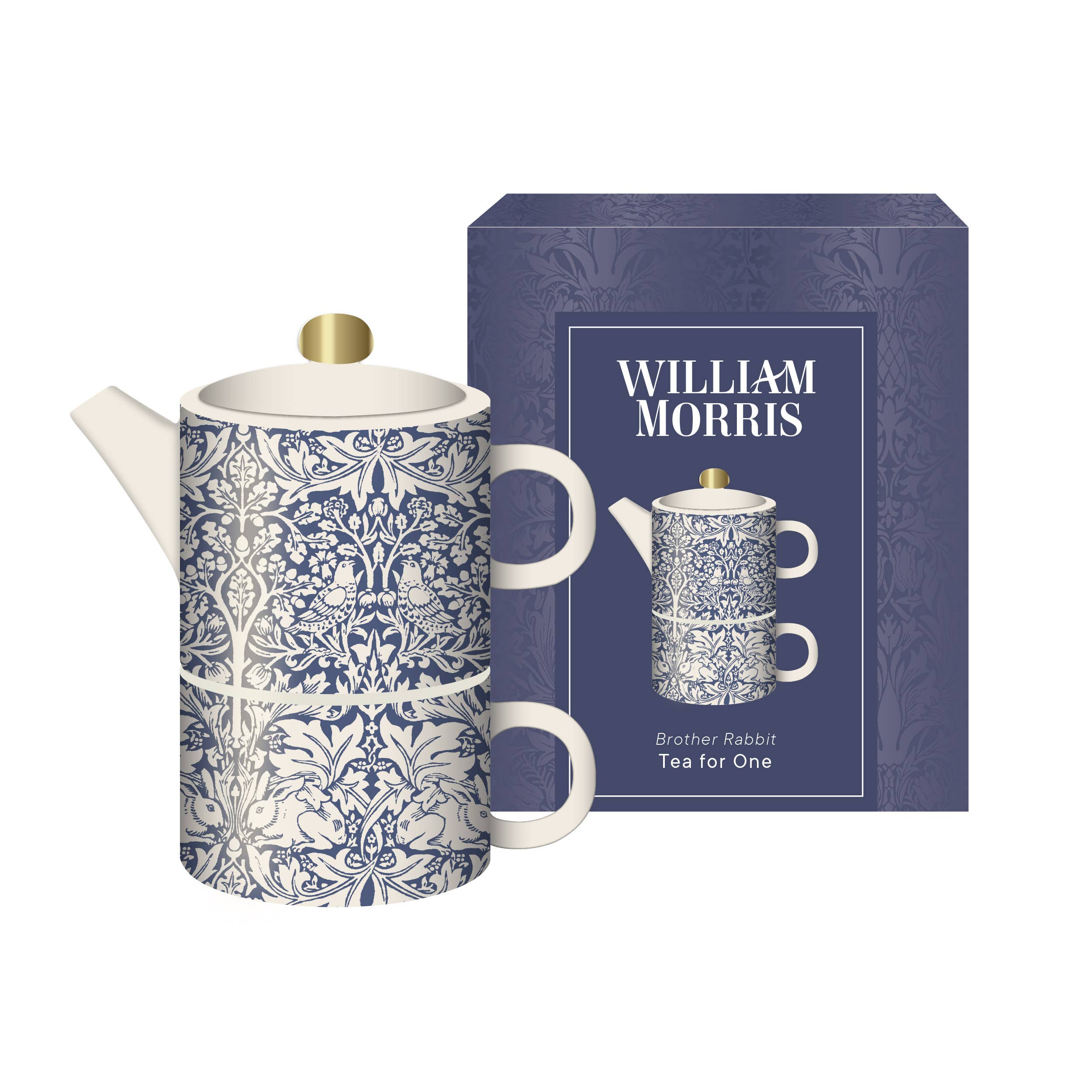 William Morris Brother Rabbit Tea for One