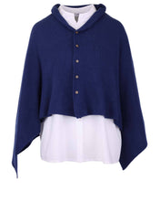 Load image into Gallery viewer, Summer Poncho with Buttons
