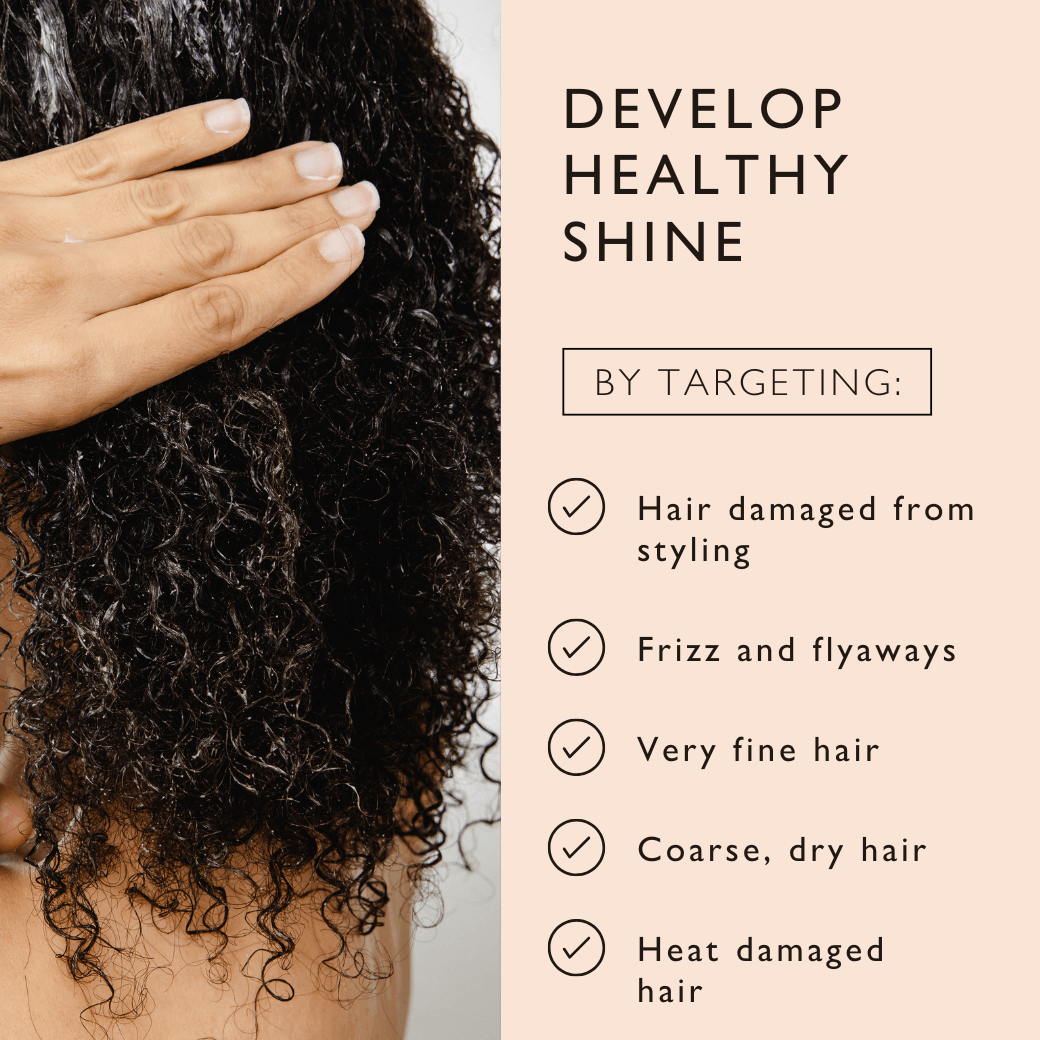 Upcircle I Vegan Hair Serum Upcycled Fermented Rice Water Heat Protect