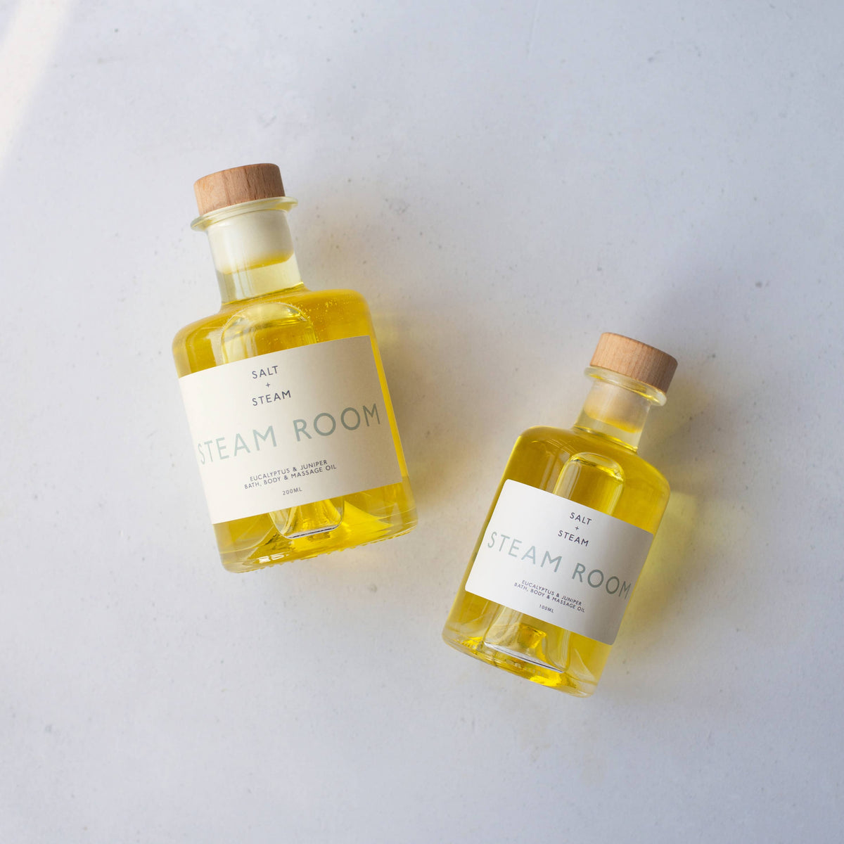 Steam Room Eucalyptus & Juniper Bath & Body Oil 100ml, 200ml