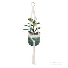 Load image into Gallery viewer, Urban Gardener Macrame Plant Hanger
