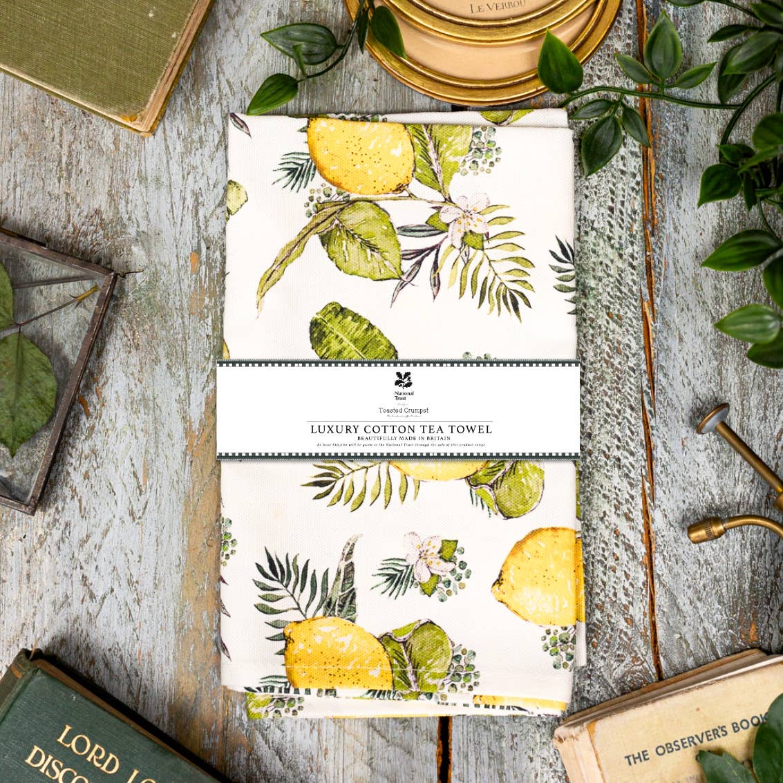 Lemon (Pure) Tea Towel