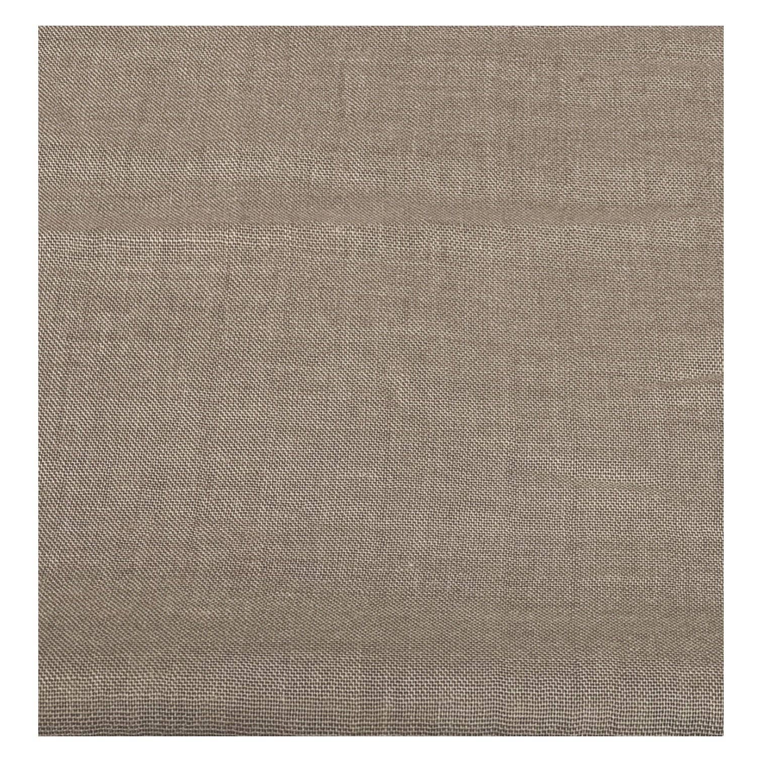 Big Plain Cotton Blend Scarf