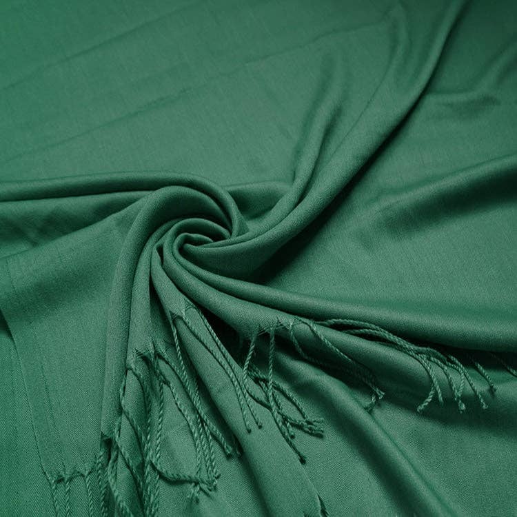 Plain Light Cotton Mix Large Scarf