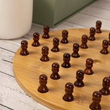 Load image into Gallery viewer, Bamboo Solitaire Board Game Set
