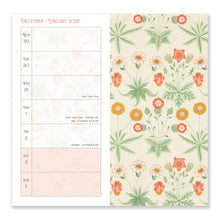 Load image into Gallery viewer, William Morris Slim Diary
