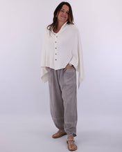 Load image into Gallery viewer, Summer Poncho with Buttons
