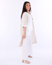 Load image into Gallery viewer, Cotton Blend Long Kimono
