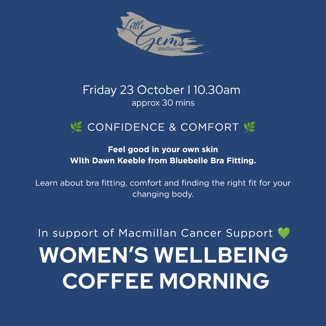 Macmillan Wellbeing Coffee Morning -  23 October