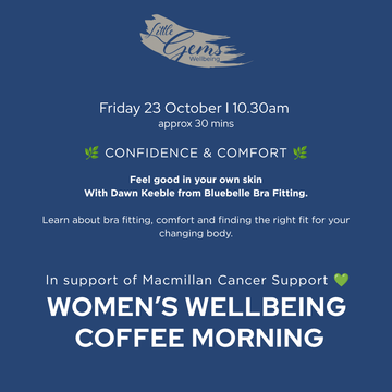Macmillan Wellbeing Coffee Morning -  23 October
