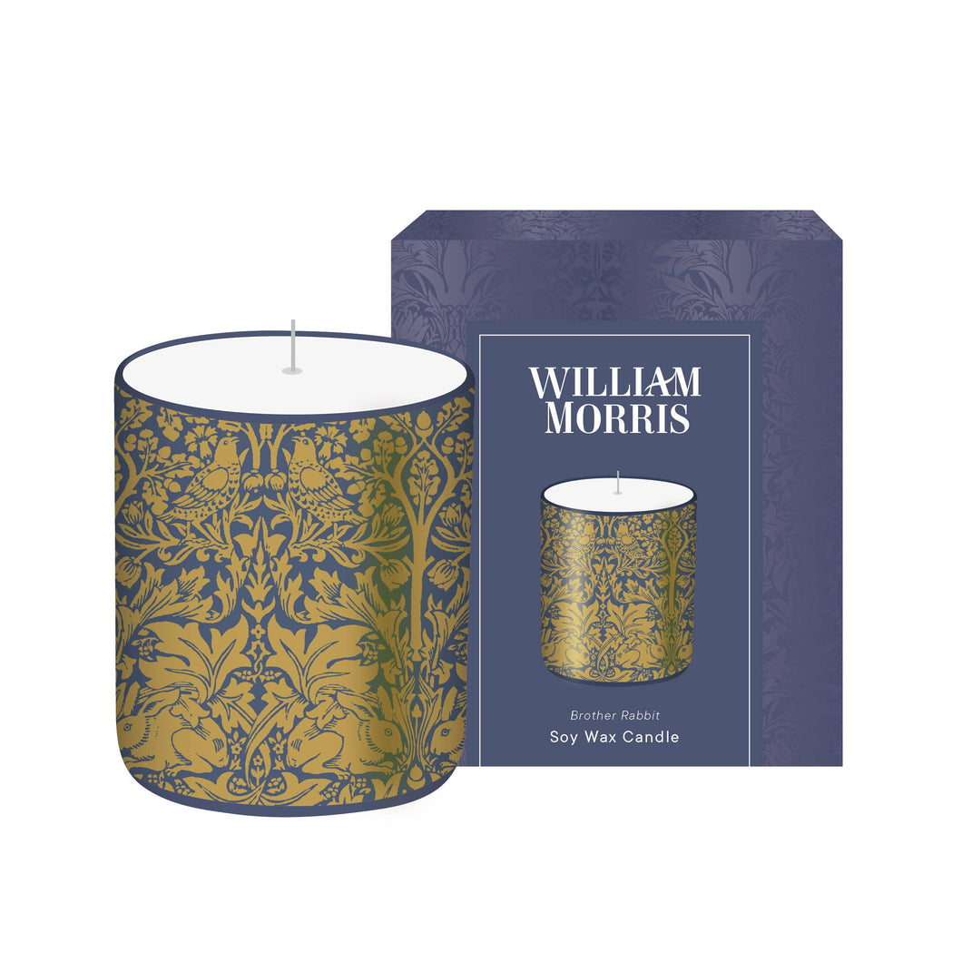 William Morris  Brother Rabbit Candle