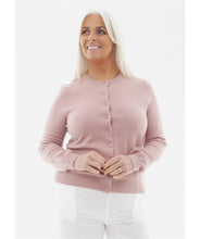 Load image into Gallery viewer, Cashmere Like Crew Neck Crop Cardi
