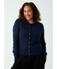 Load image into Gallery viewer, Cashmere Like Crew Neck Crop Cardi
