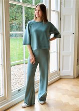 Load image into Gallery viewer, Luxe Jersey Boxy Short Sleeve Sweatshirt
