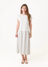 Load image into Gallery viewer, Plisse Skirt T-Shirt Dress
