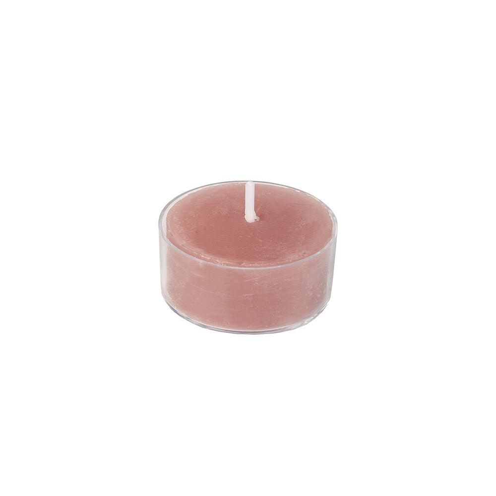 Rustic Tealights Dusky Pink